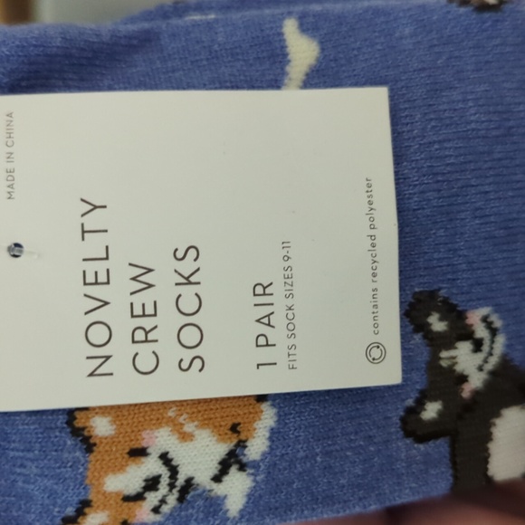 Set of 2- Novelty Crew Socks - Picture 5 of 5